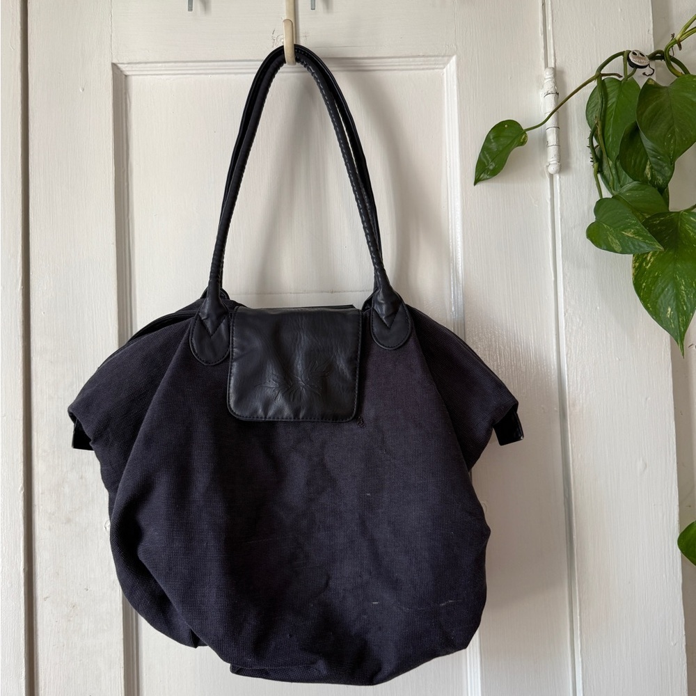 Chic Black dark purple Women's Tote Bag
